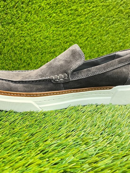 Allen Edmonds Burke Venetian Mens Size 11.5 Brown Casual Suede Slip On Shoes main image 8